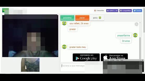 Minha esposa procurando macho na internet pra gozar no omegle